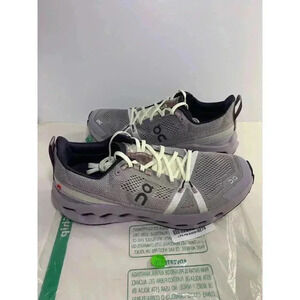 .1837 On Cloud Surfer, Purple/Grey, Womens Running Shoes-US 11 Womens